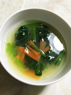 春雨のスープ-レシピのメイン写真