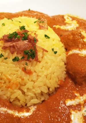 結構本格的！インド風バターチキンカレー-レシピのメイン写真