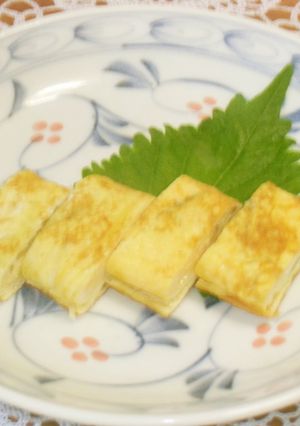 ミョウガ入り玉子焼き-レシピのメイン写真