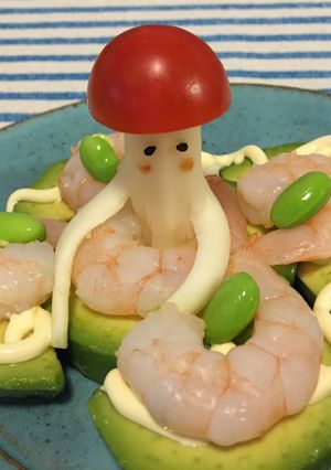エビとアボカドのドレス-レシピのメイン写真