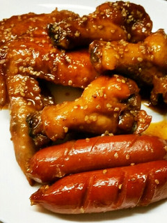 鶏骨付き肉の炙り照り焼き-レシピのメイン写真