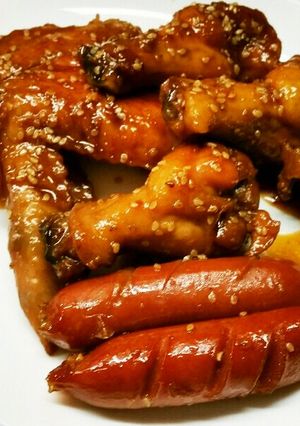 鶏骨付き肉の炙り照り焼き-レシピのメイン写真