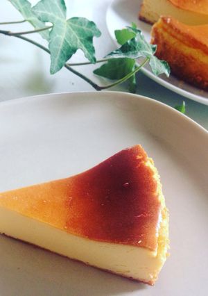 簡単♡生クリーム無しベイクドチーズケーキ-レシピのメイン写真