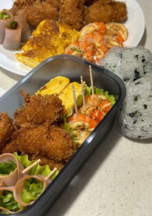 串カツ弁当-レシピのメイン写真