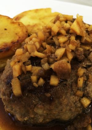 酢生姜でおいしいハンバーグソース-レシピのメイン写真