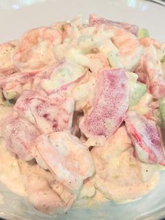 海老とアボカドのサラダ-レシピのメイン写真
