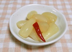 おばあちゃん秘伝　らっきょうの甘酢漬け-レシピのメイン写真