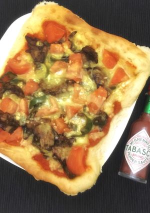 フルボディでも、大丈夫。レバーでピザ！？-レシピのメイン写真