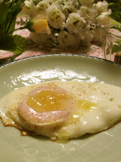 目玉焼き☆塩レモンをかけただけ♪-レシピのメイン写真