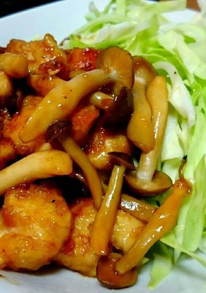 やからか鶏胸肉の醤油香ばし炒め-レシピのメイン写真