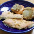 鮭ムニエル ホタテも一緒