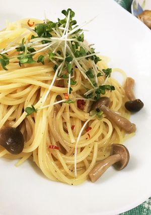 なめ茸De簡単きのこパスタ-レシピのメイン写真
