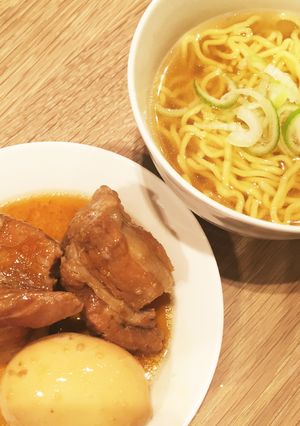 ほろり♡豚の角煮&ラーメン♪一石二鳥♪-レシピのメイン写真