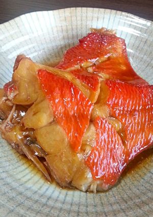 調味料3つで初めてでも簡単金目鯛の煮付け-レシピのメイン写真