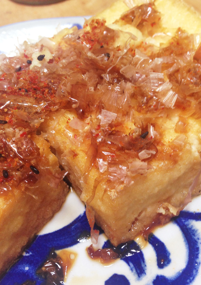 美味しい厚揚げ！すぐにおつまみできます！-レシピのメイン写真