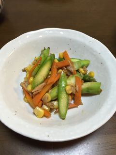 アスパラのソテー-レシピのメイン写真