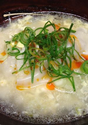 餃子と冬瓜のピリ辛中華スープ。-レシピのメイン写真