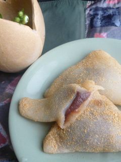 梅干し入りあんこで♪八ツ橋-レシピのメイン写真