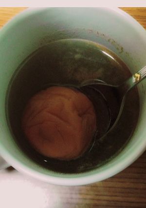 簡単すぎ!1分でできる出汁梅スープ!-レシピのメイン写真