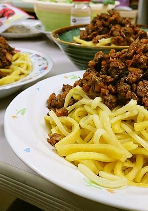 鹿肉deジャージャー麺-レシピのメイン写真