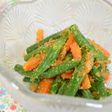 いんげんの胡麻味噌あえ