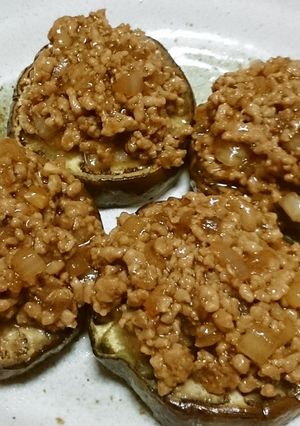 なすの中華味噌田楽♪-レシピのメイン写真