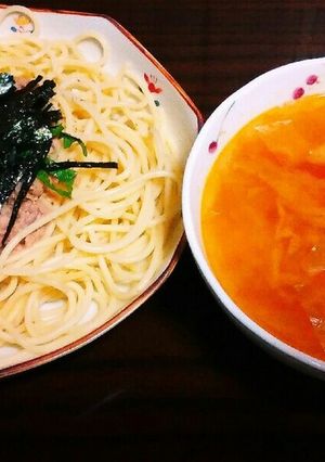 野菜たくさんコンソメスープとさっぱりスパ-レシピのメイン写真