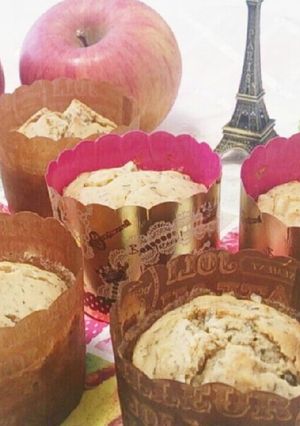 角切りりんご＆紅茶＆チーズのマフィン-レシピのメイン写真
