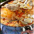 【フライパンで作る】トマト味あさりご飯
