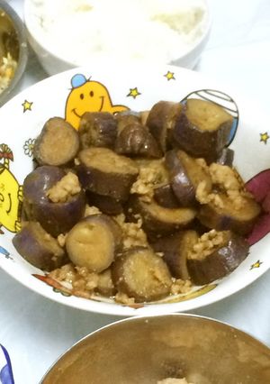 ナスと豚ひき肉のカレー炒め-レシピのメイン写真