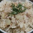 大人も子供も、ミョウガの炊き込みご飯♪