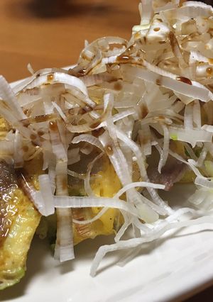 醤油であっさり！ネギとん平焼き♪-レシピのメイン写真