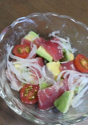 マグロとアボカドの塩レモン合え-レシピのメイン写真