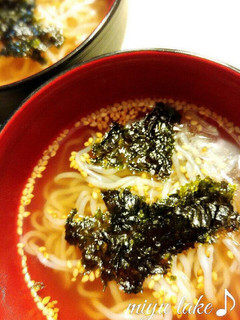 しらたきの中華風スープ♪-レシピのメイン写真