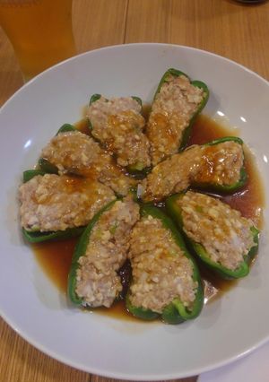 ピーマンの豆腐入り肉詰め-レシピのメイン写真