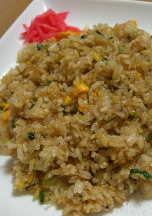美味しい！胡麻昆布の佃煮チャーハン！-レシピのメイン写真