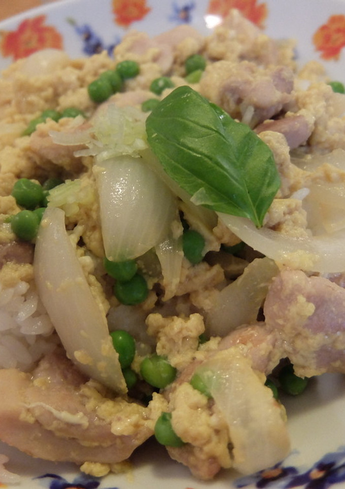 ふわっとろな親子丼になるはずが。。。。-レシピのメイン写真