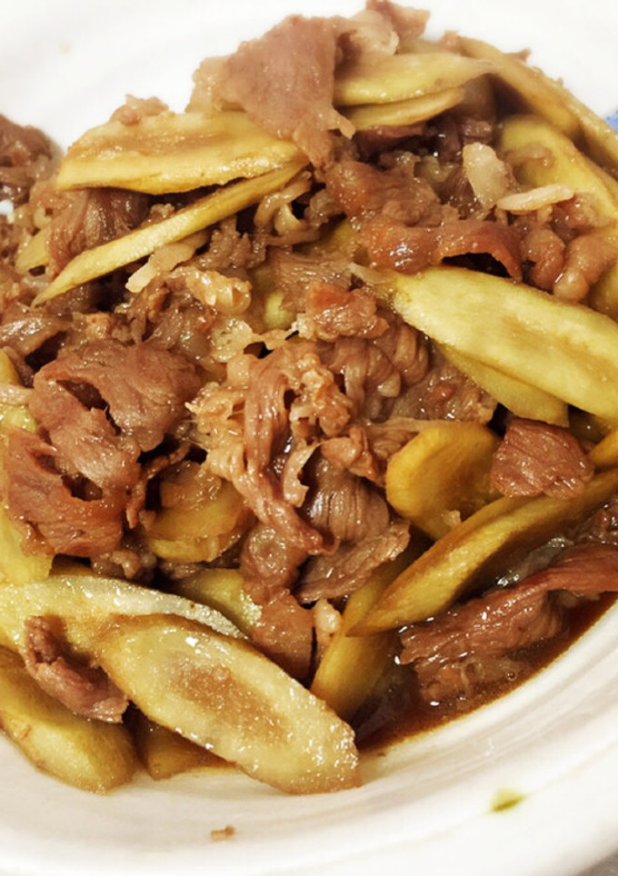 ごぼうと牛肉のしぐれ煮-レシピのメイン写真