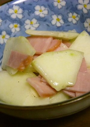 はぐらうり!?ベーコンサラダ-レシピのメイン写真