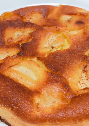 簡単りんごのヨーグルトケーキ-レシピのメイン写真