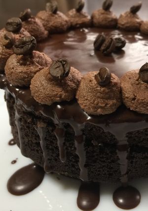 バレンタインエスプレソチョコレートケーキ-レシピのメイン写真