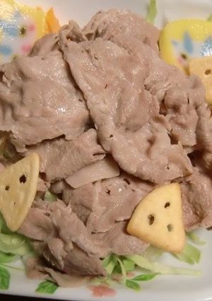 チーザのせ、冷やしとんしゃぶ-レシピのメイン写真