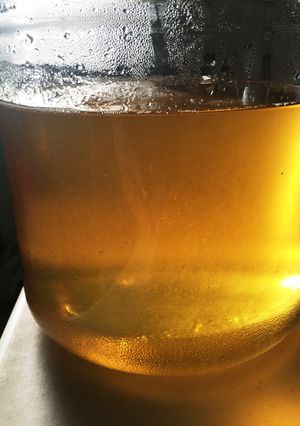 ズボラでセッカチが作る当日飲む梅シロップ-レシピのメイン写真