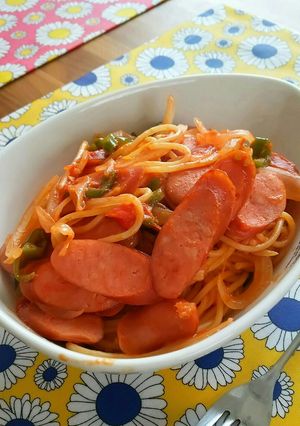 簡単ナポリタン-レシピのメイン写真