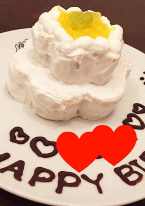 卵不使用！バナナ入りスポンジケーキ♪-レシピのメイン写真