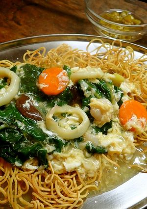 シンガポール風あんかけかた焼きそば-レシピのメイン写真