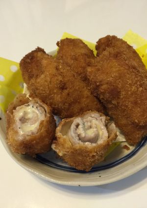 簡単☆くるくるチーズカツ☆お弁当にも♪-レシピのメイン写真