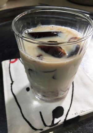 コーヒーゼリーin甘酒ソイラテ-レシピのメイン写真