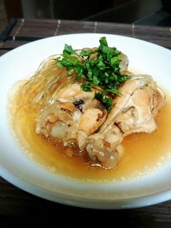 手羽元と春雨の*梅スープ煮-レシピのメイン写真