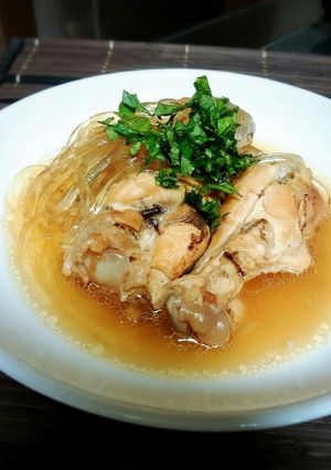 手羽元と春雨の＊梅スープ煮-レシピのメイン写真